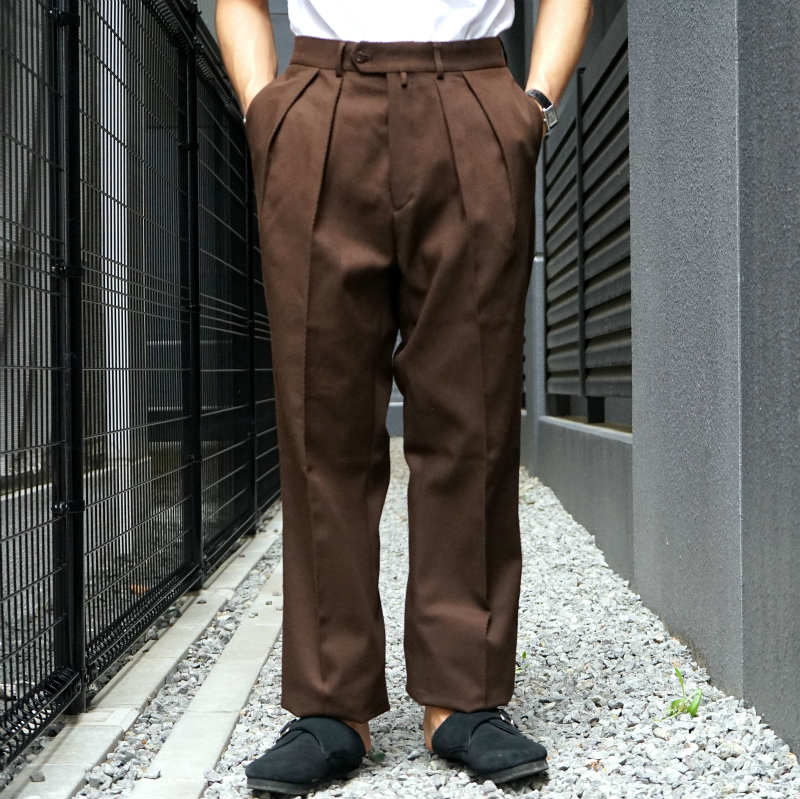 Very Goods | [ NEAT ] ニート Cotton Kersey / Wide (BROWN) | INS