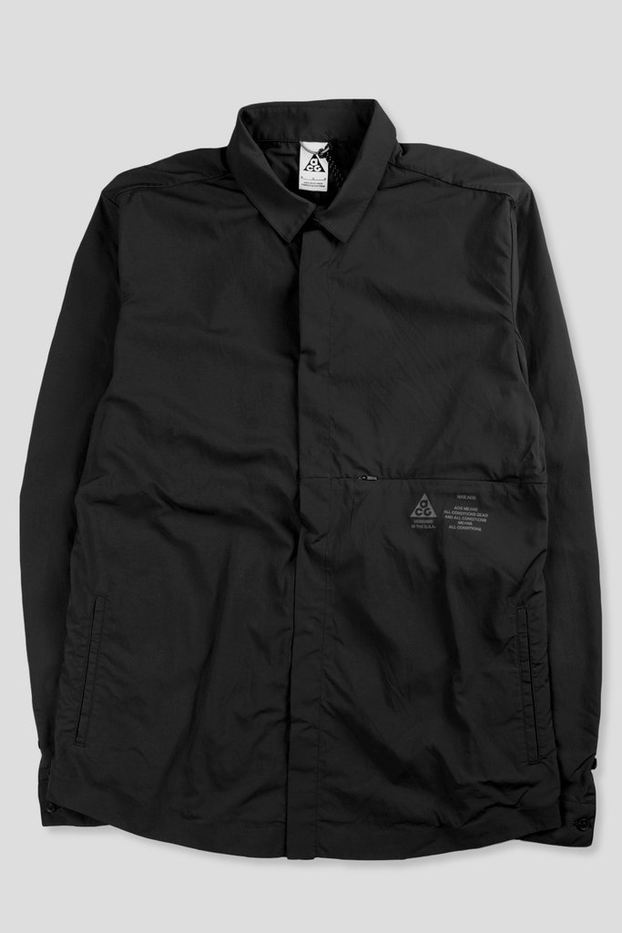 Very Goods | NIKELAB ACG SHIRT JACKET BLACK – BLENDS