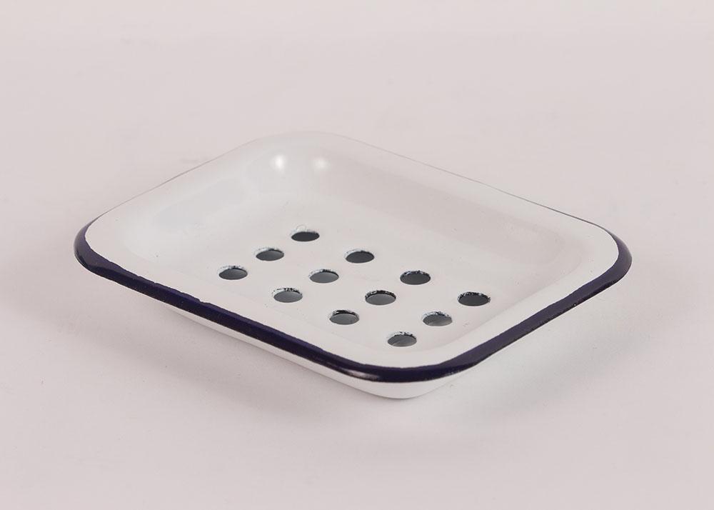 Very Goods Bürstenhaus Redecker Enamel Soap Dish White The