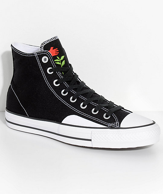 Very Goods | Converse x Chocolate CTAS Pro Black & White Skate Shoes