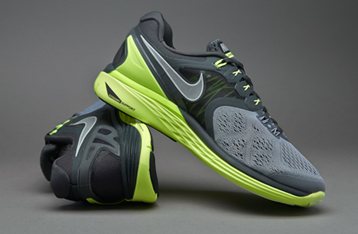 Very Goods | Nike Lunareclipse 4 - Mens Running Shoes - Grey-Reflective Silver-Anthracite-Volt