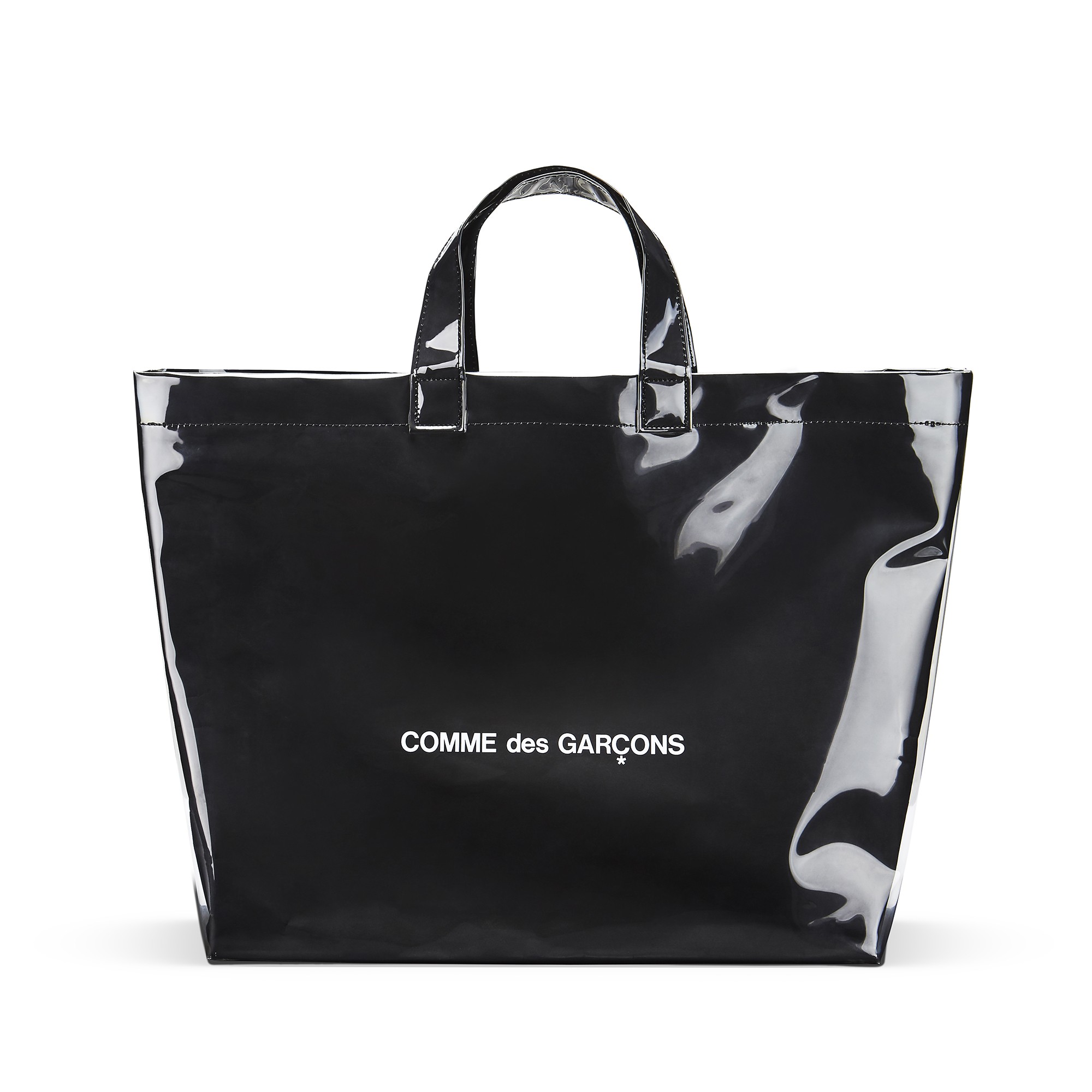 comme des garcons pvc トート black 闇市