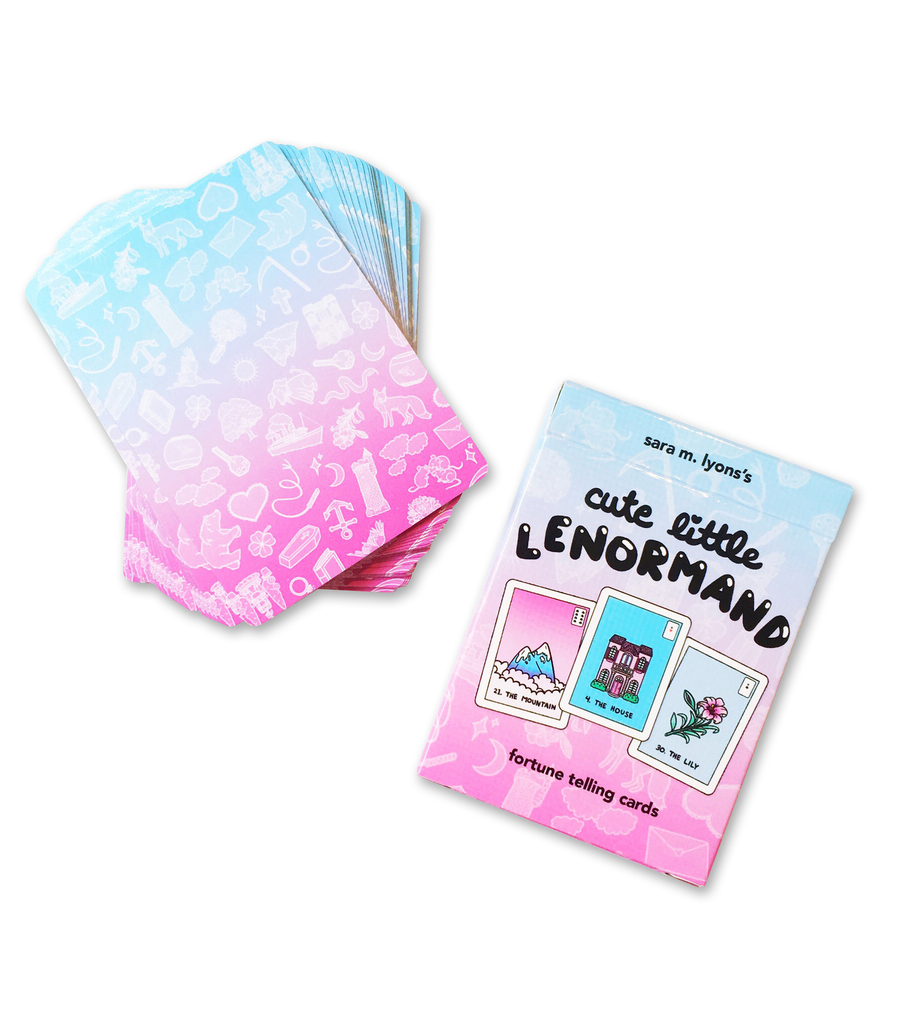 Very Goods | CUTE LITTLE LENORMAND fortune telling cards