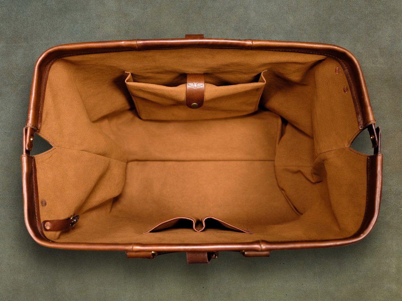 Leather Duffle Bag - Men's Brown Weekender Bag from Satchel & Page