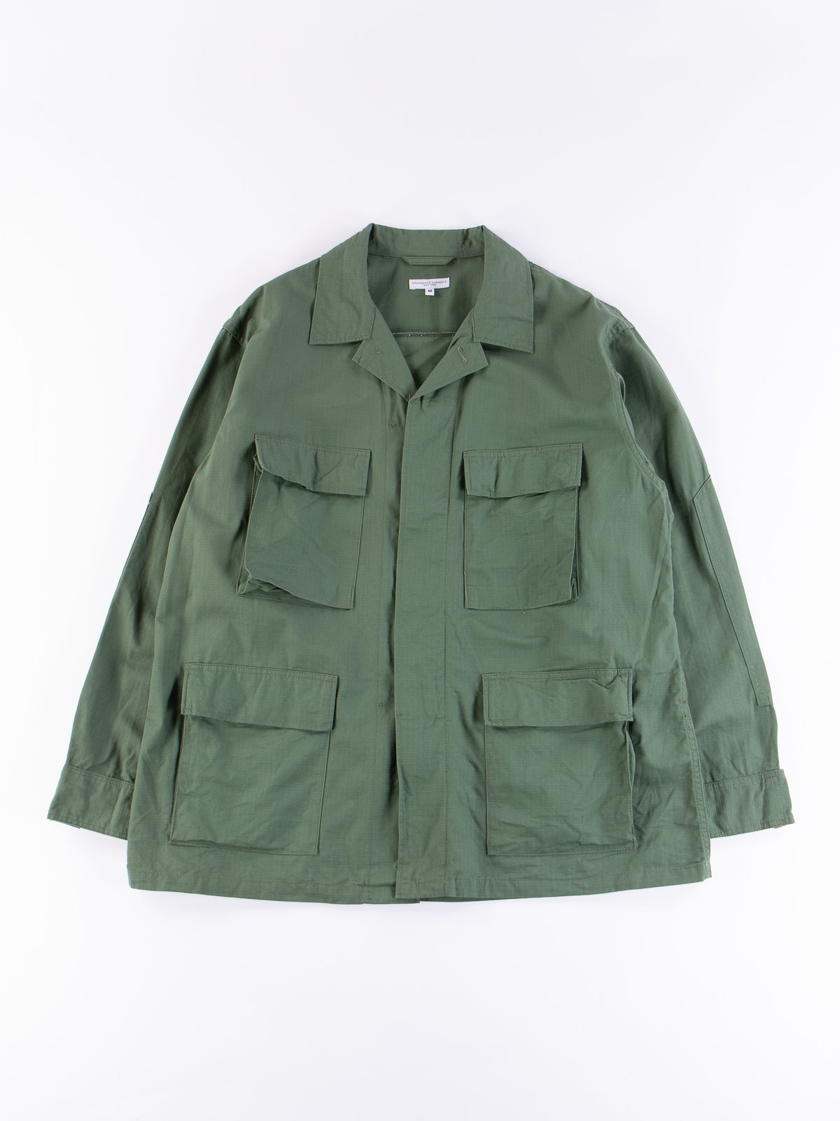 Very Goods | Olive Cotton Ripstop BDU Jacket by Engineered