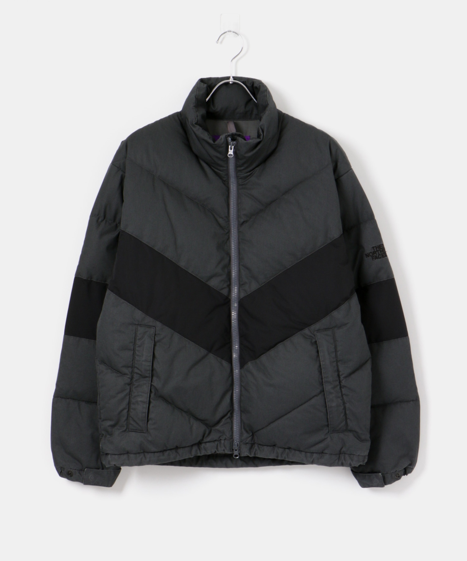 the north face purple label cotton down jacket