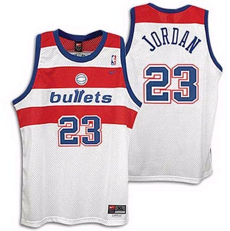 jordan bullets jersey