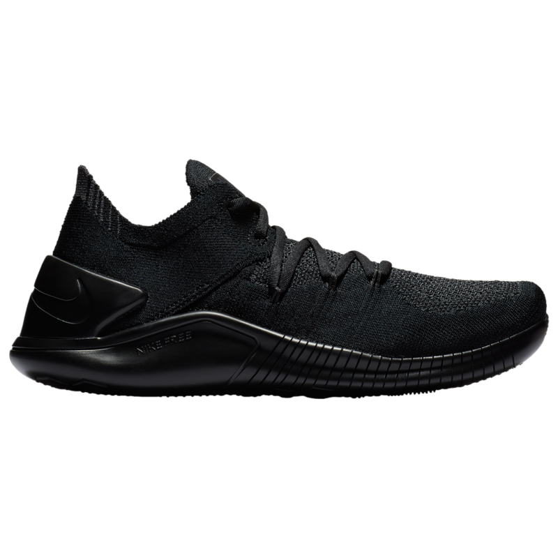 nike women's all black training shoes