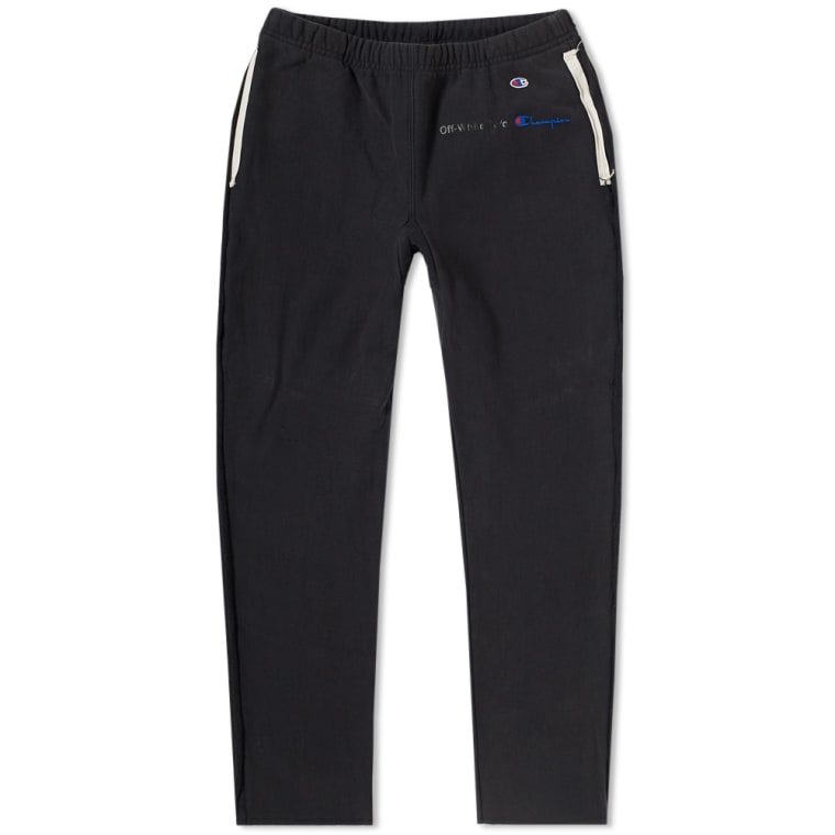off white x champion pants