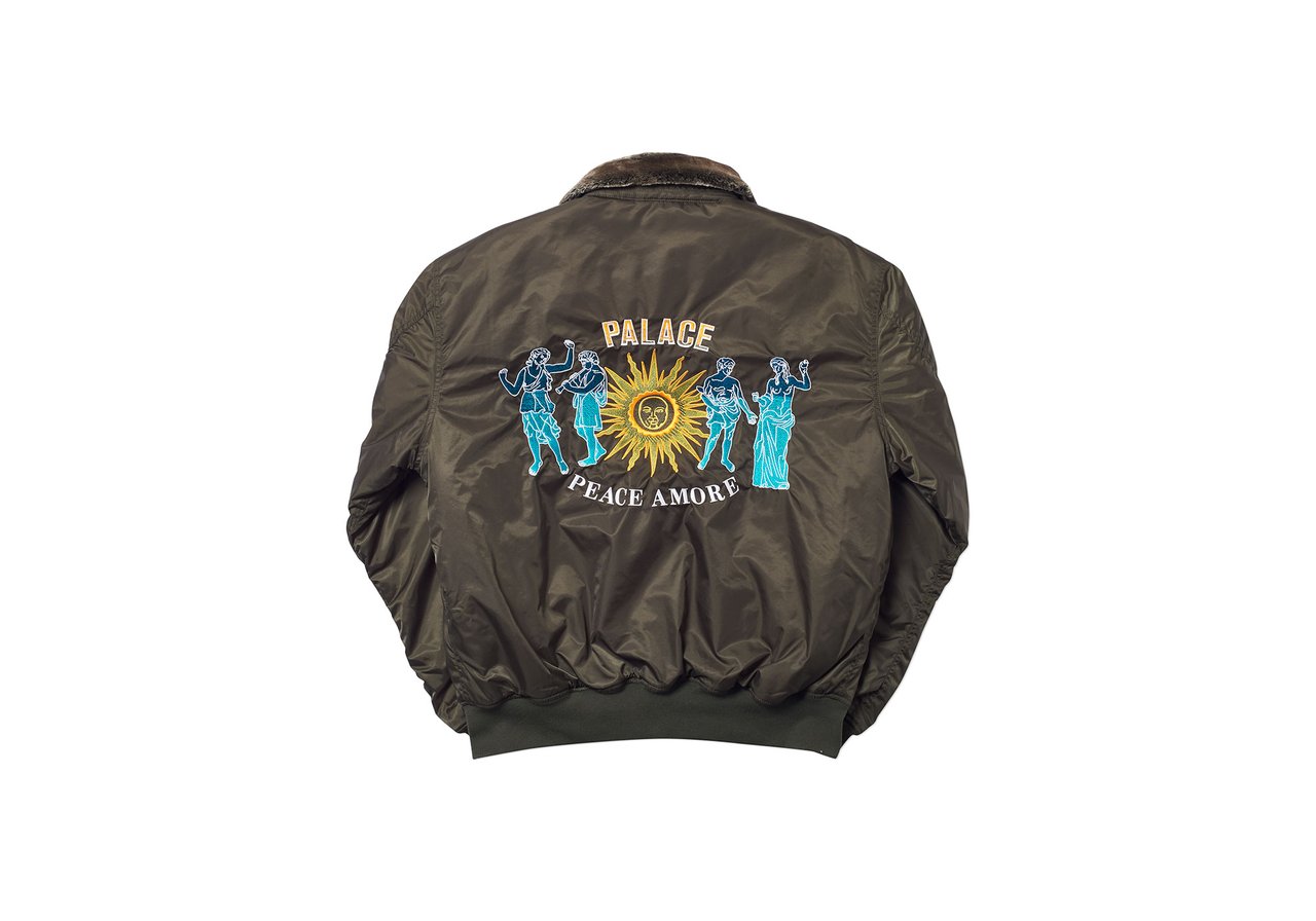 Very Goods | PA-1 JACKET OLIVE | Palace Skateboards USA Very Goods | PA-1 JACKET OLIVE | Palace Skateboards USA