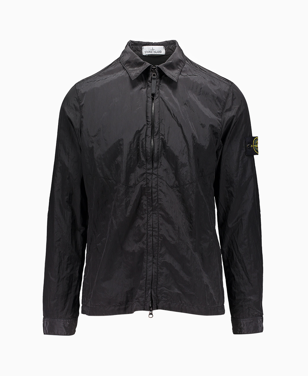 stone island nylon overshirt