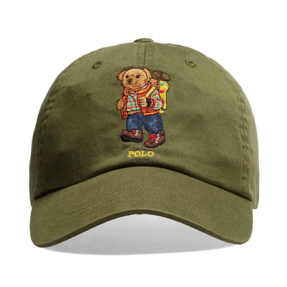 polo ralph lauren hiking bear cap