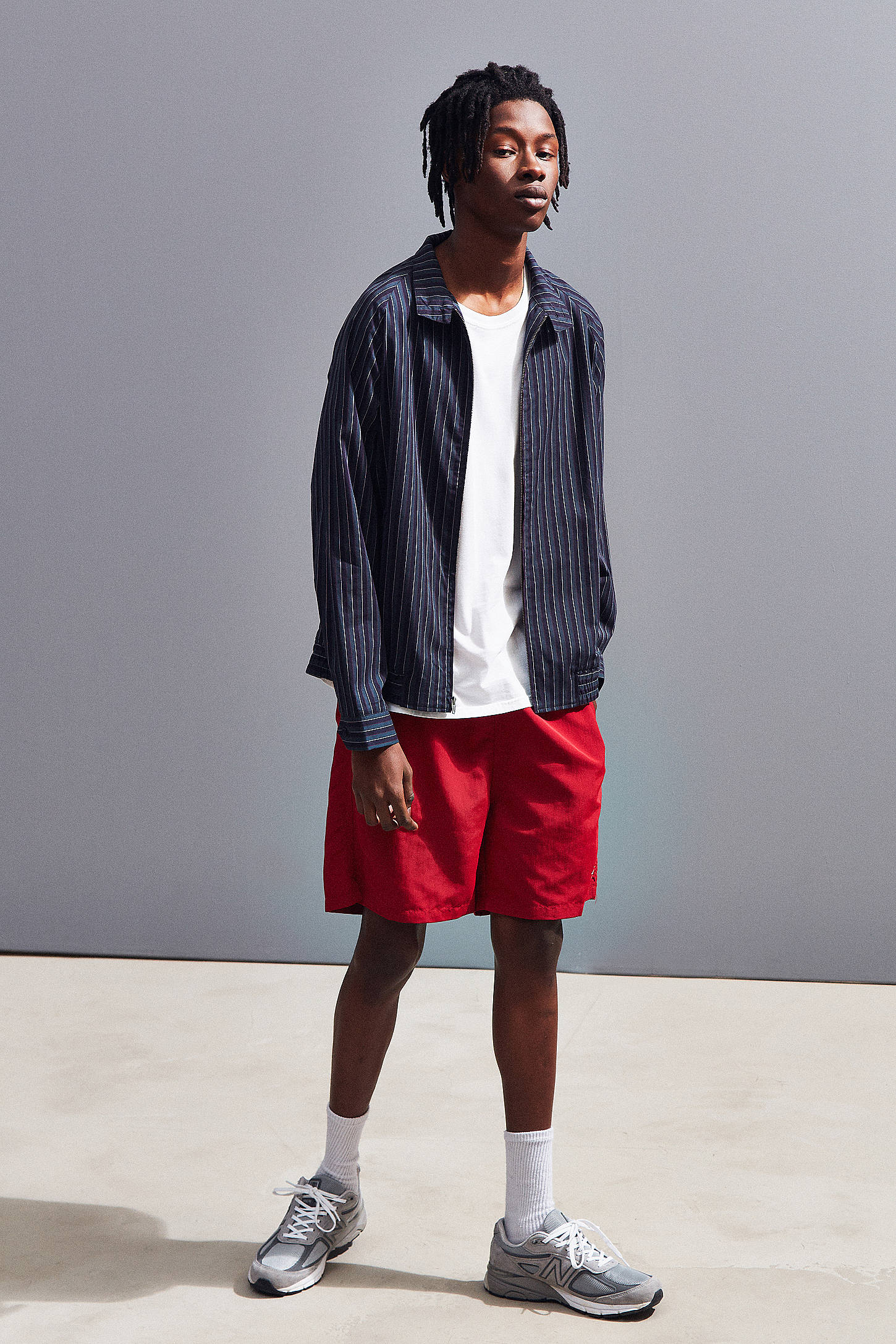 Very Goods | Stussy Bryan Stripe Harrington Jacket | Urban Outfitters