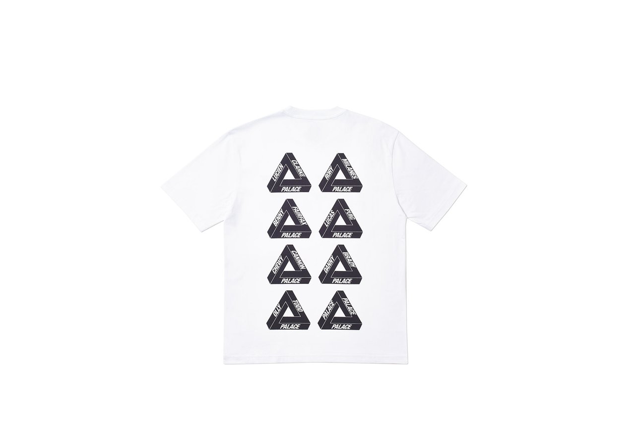 PALACE PRO TEAM Skateboarding Tee White