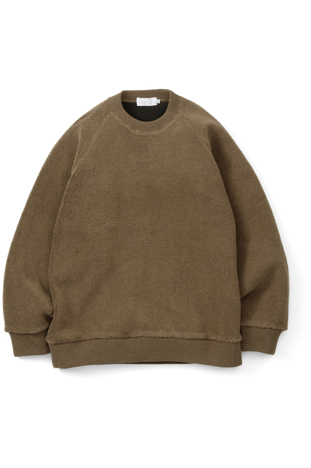 Very Goods | Wool Boa Crew Neck - KHAKI (GU193-70041) 予約