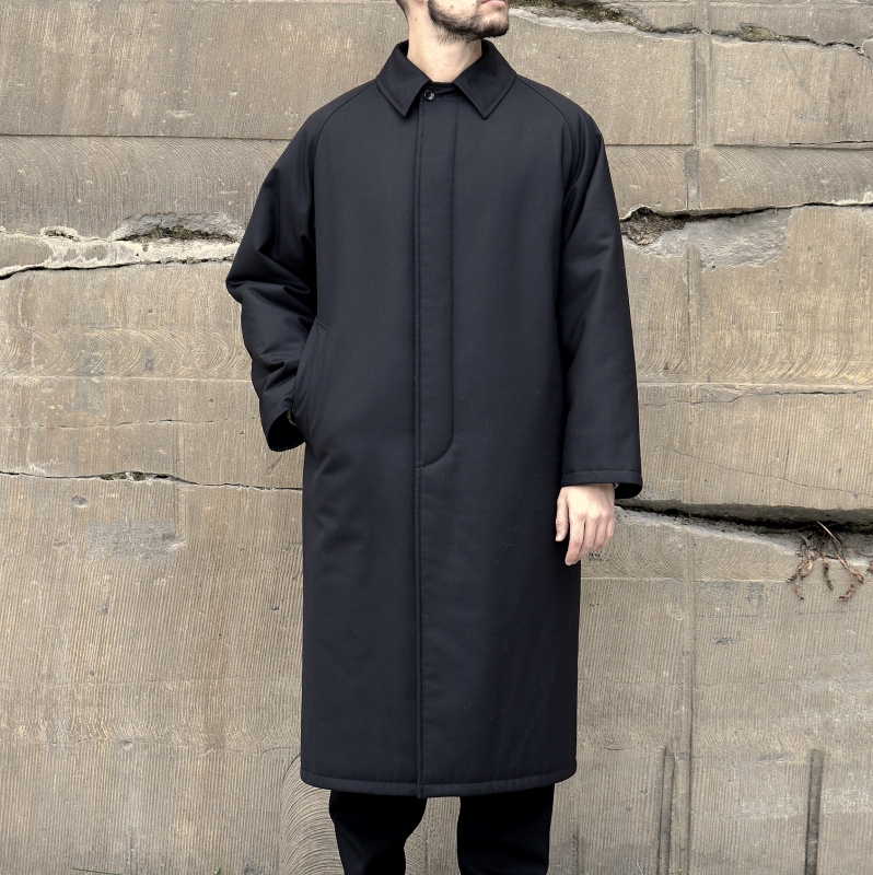 Very Goods | [Graphpaper for MaW] Padding Bal Collar Coat | INS