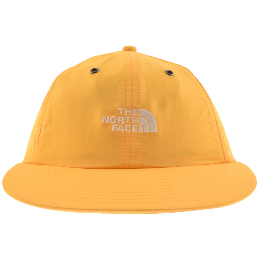 the north face yellow cap