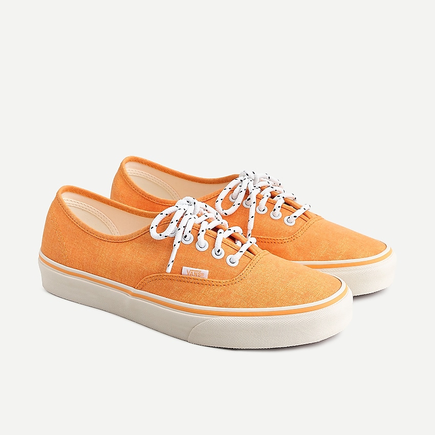 Very Goods J.Crew Vans X J.Crew Authentic Sneakers In Washed