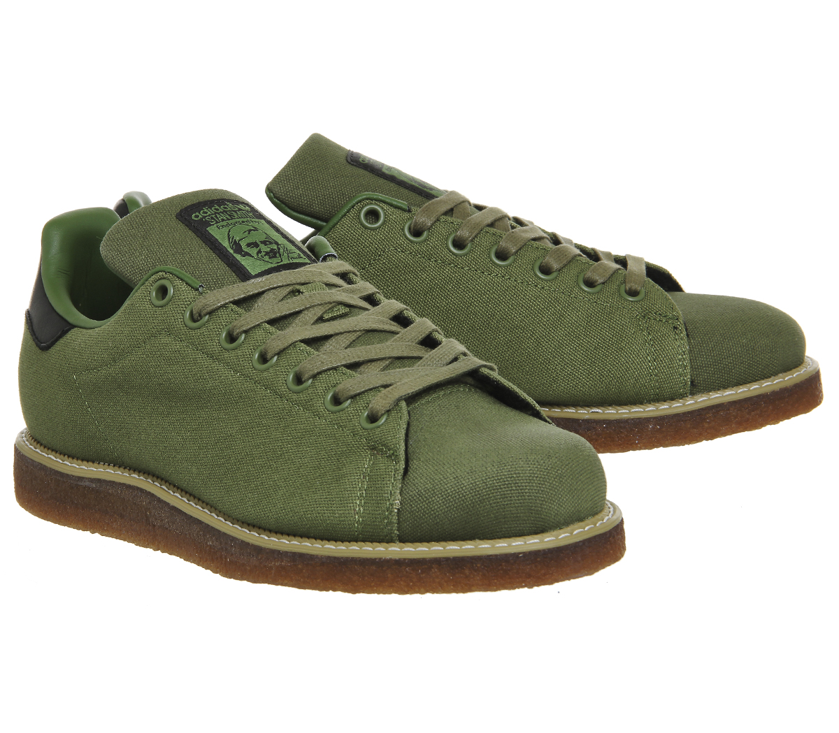 adidas stan smith green suede