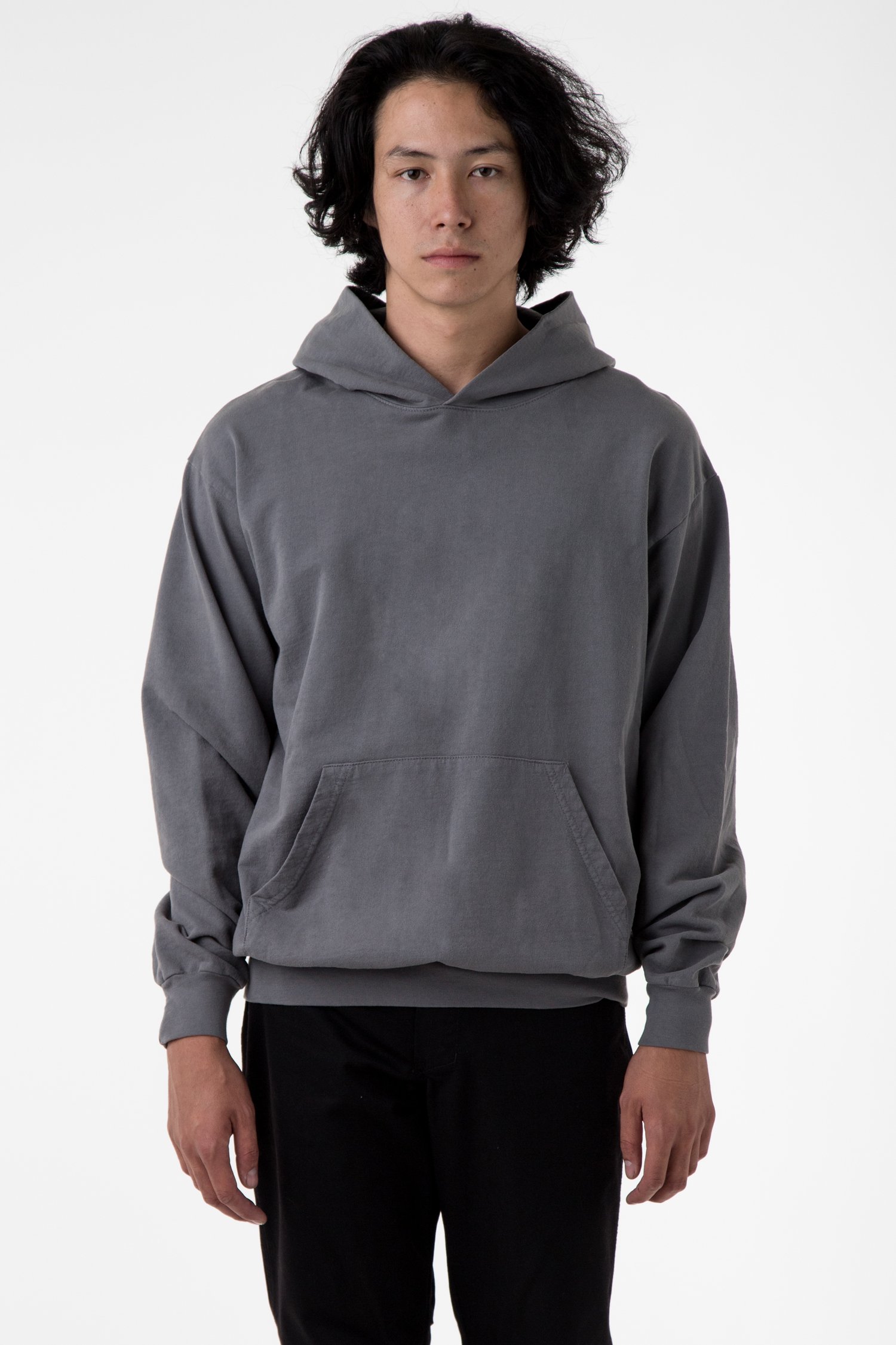 Very Goods | MWT09GD - Long Sleeve Garment Dye French Terry