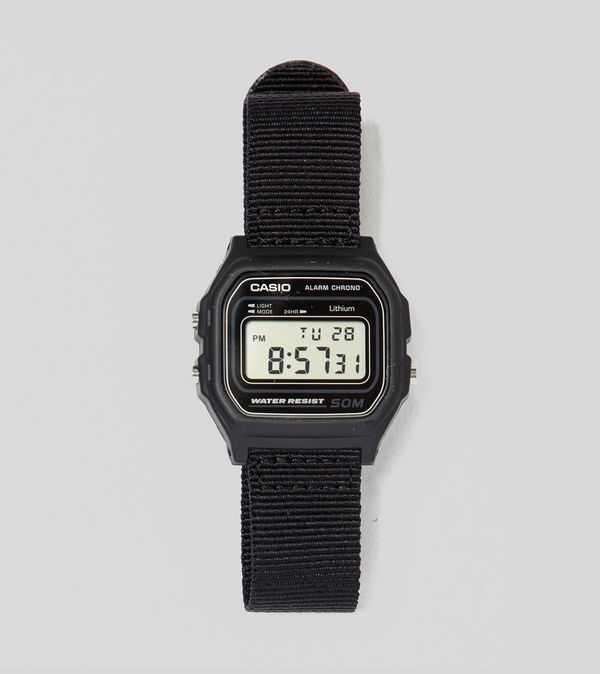 casio fabric strap watch