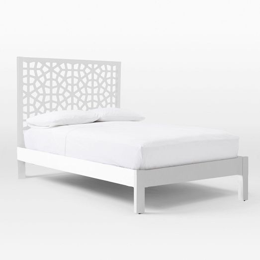 Very Goods Morocco Bed White West Elm