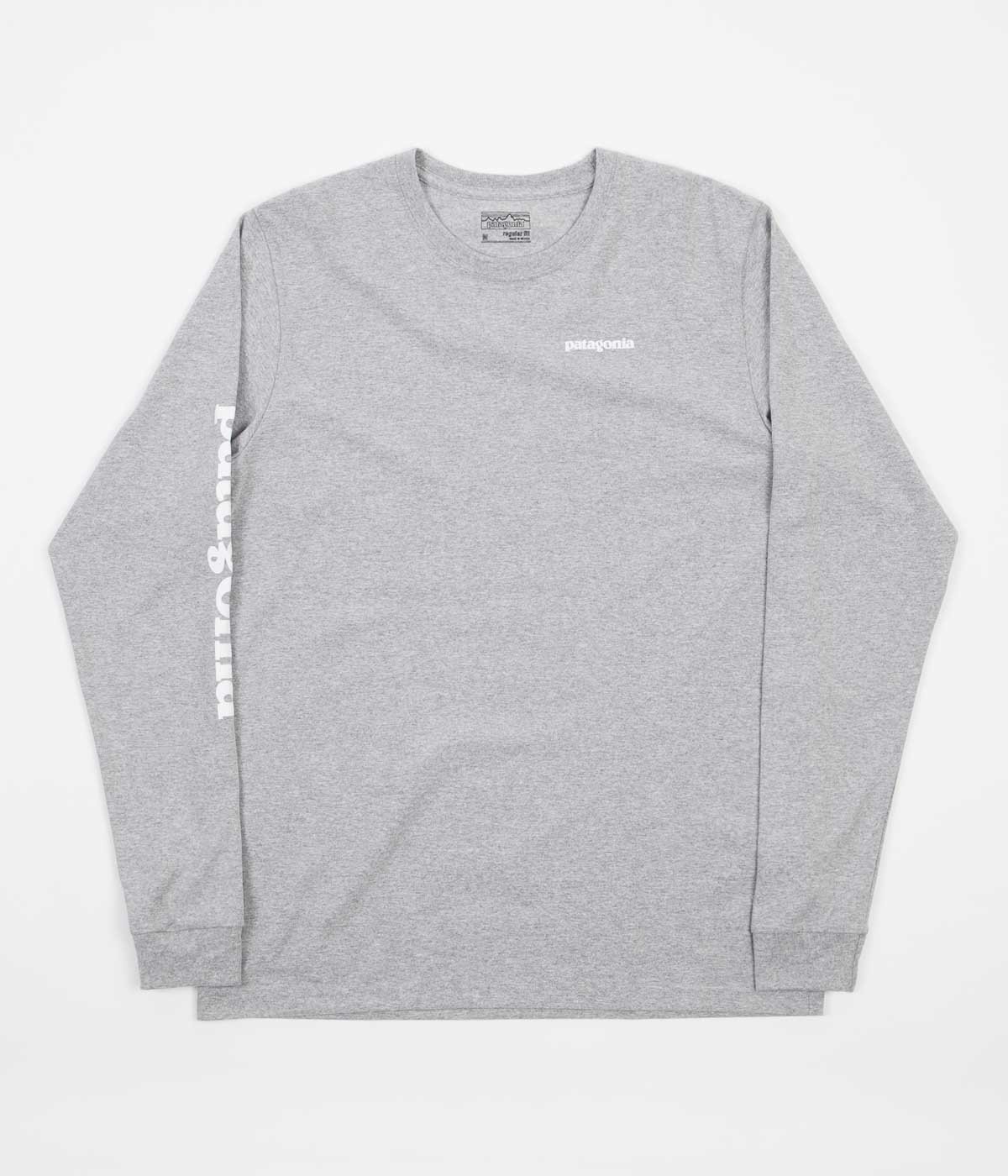 patagonia grey long sleeve