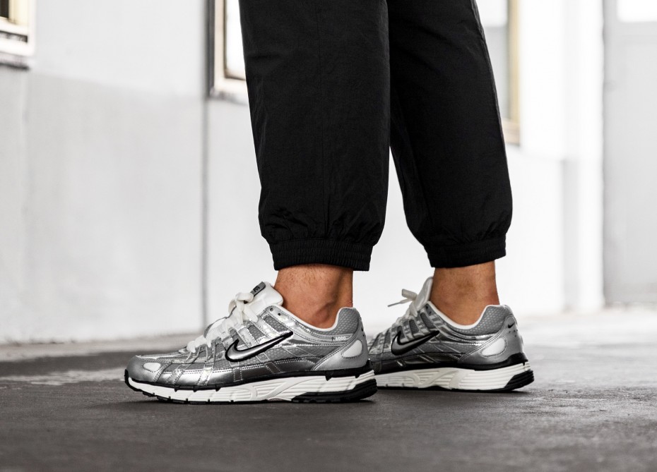 nike p 6000 metallic silver