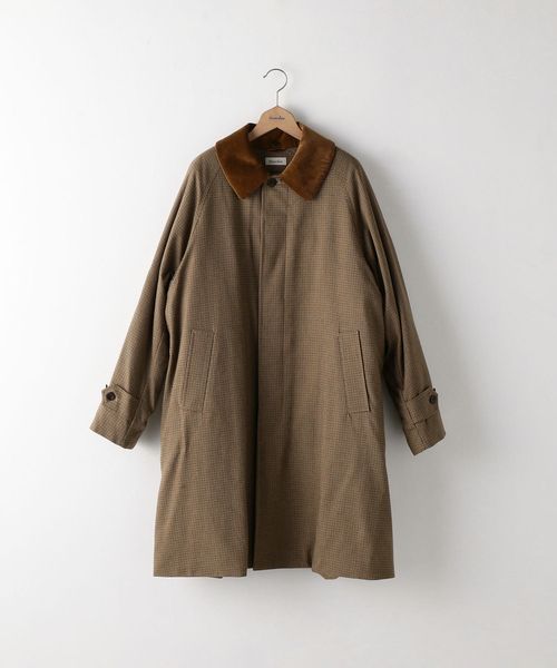 週間売れ筋 Steven Alan / CHECK BAL COLLAR COAT - ステンカラーコート