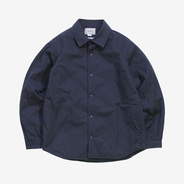 yaeca comfort shirt wide navy-