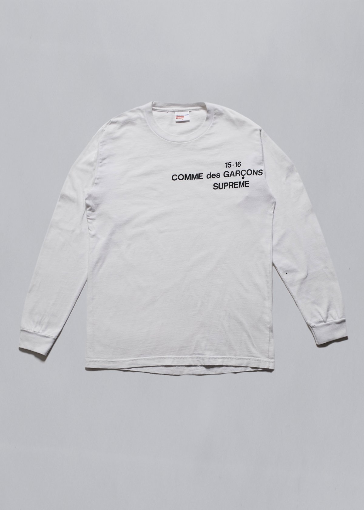 Very Goods | Supreme/Comme Des Garçons Shirt LS Tee White