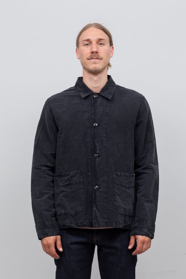 Very Goods | Our Legacy - Archive Box Jacket Charcoal Cotton/Linen