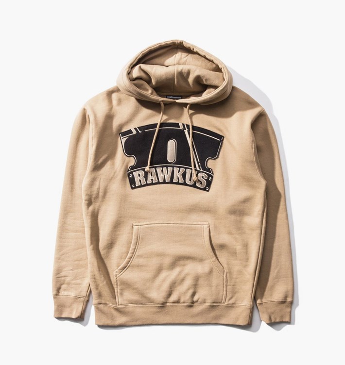 the hundreds hoodie beige