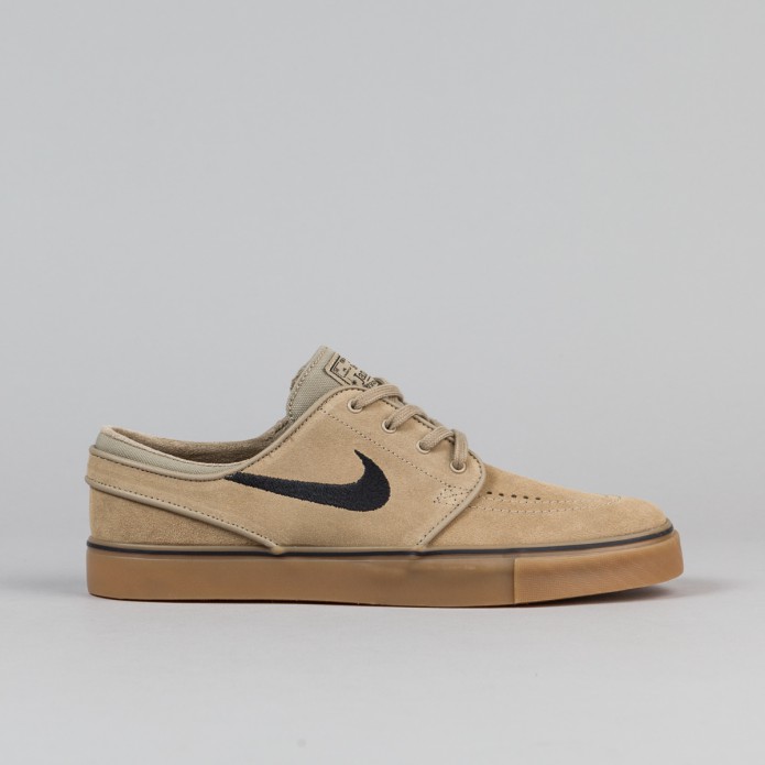 Very Goods | Nike SB Stefan Janoski Shoes - Khaki Black - Gum Light Brown |