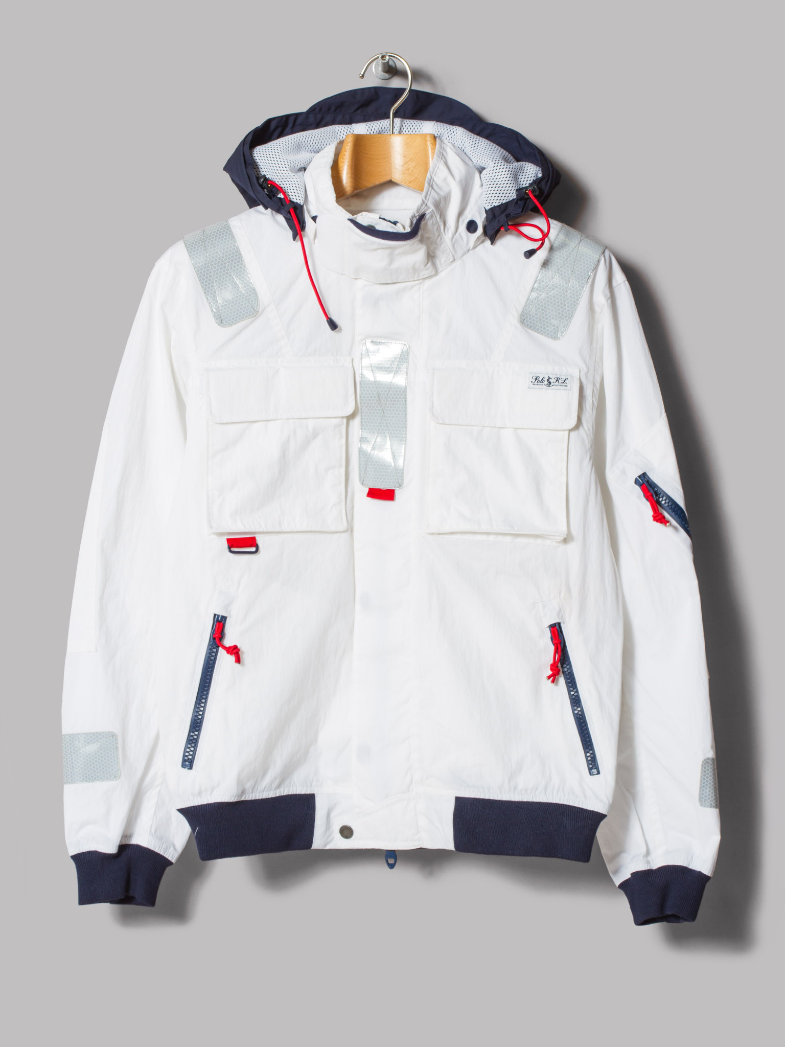 Very Goods | Polo Ralph Lauren Southwold Sailing Jacket (White / Navy ...