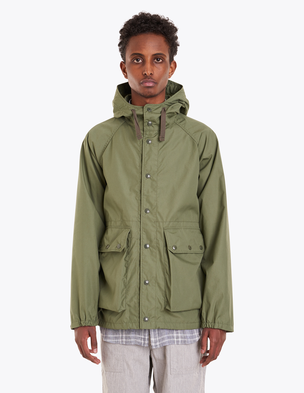 Very Goods | Engineered Garments - Light Parka Olive Green | TRÈS BIEN