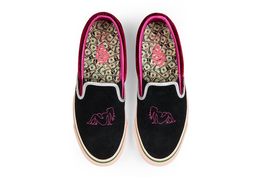 vans slip on sinners club