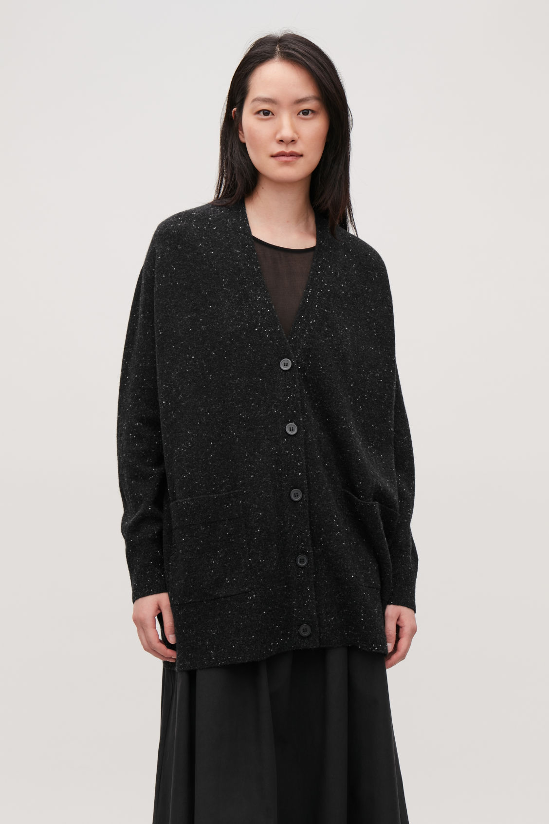 cos oversized cardigan