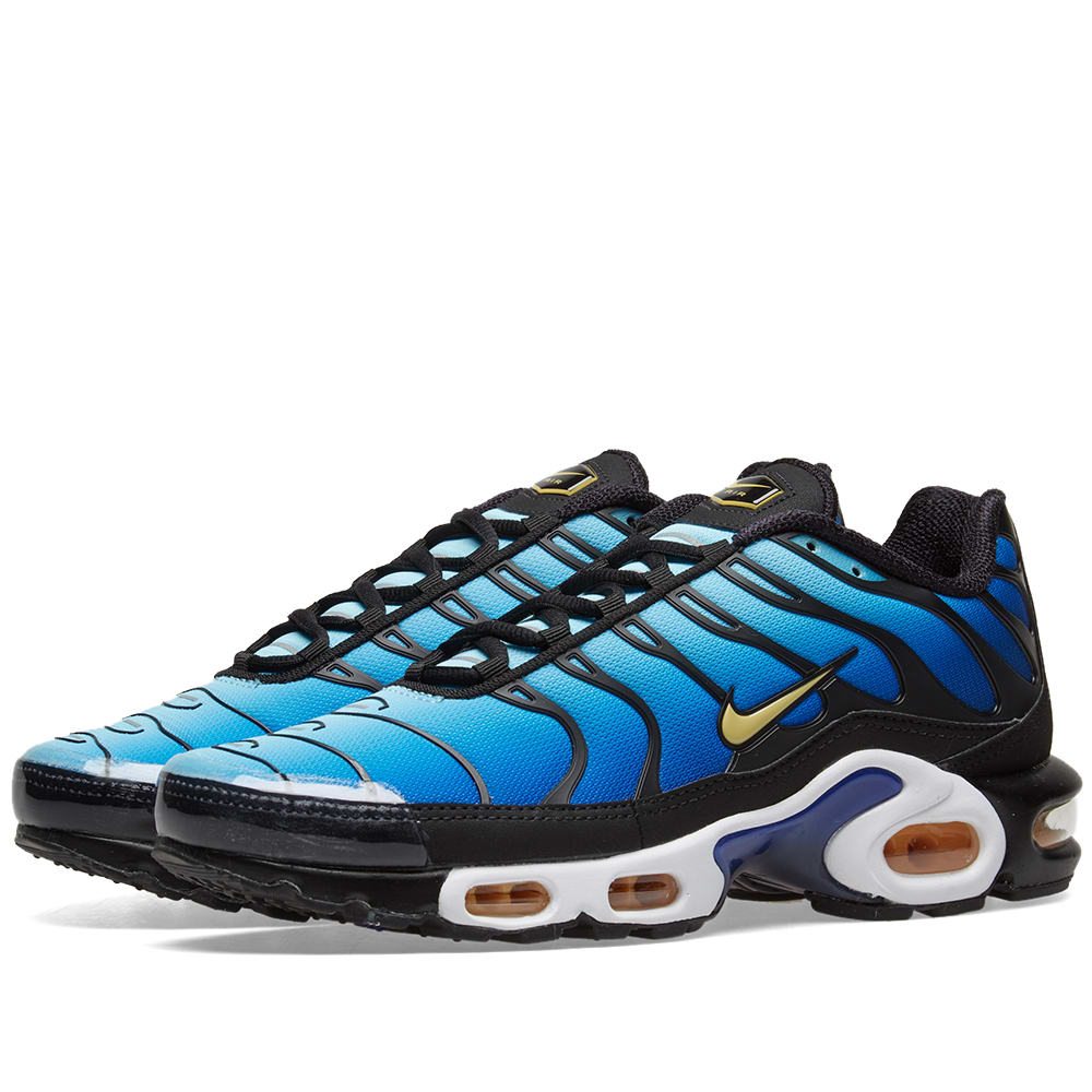 nike air max plus og black chamois & sky blue