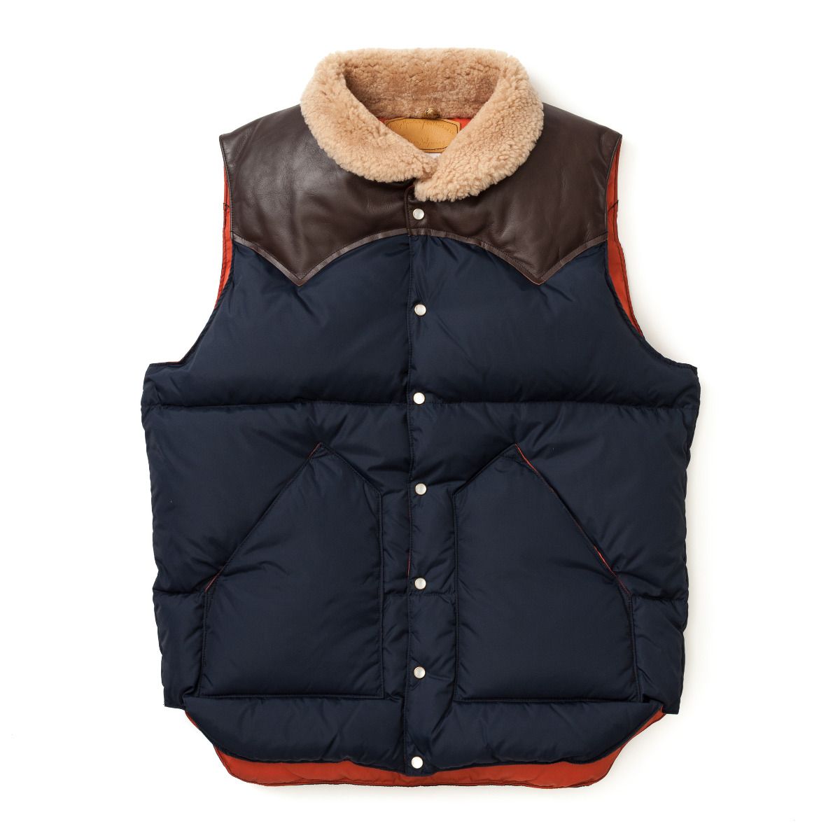 Very Goods | Rocky Mountain Featherbed Nylon Christy Vest Navy