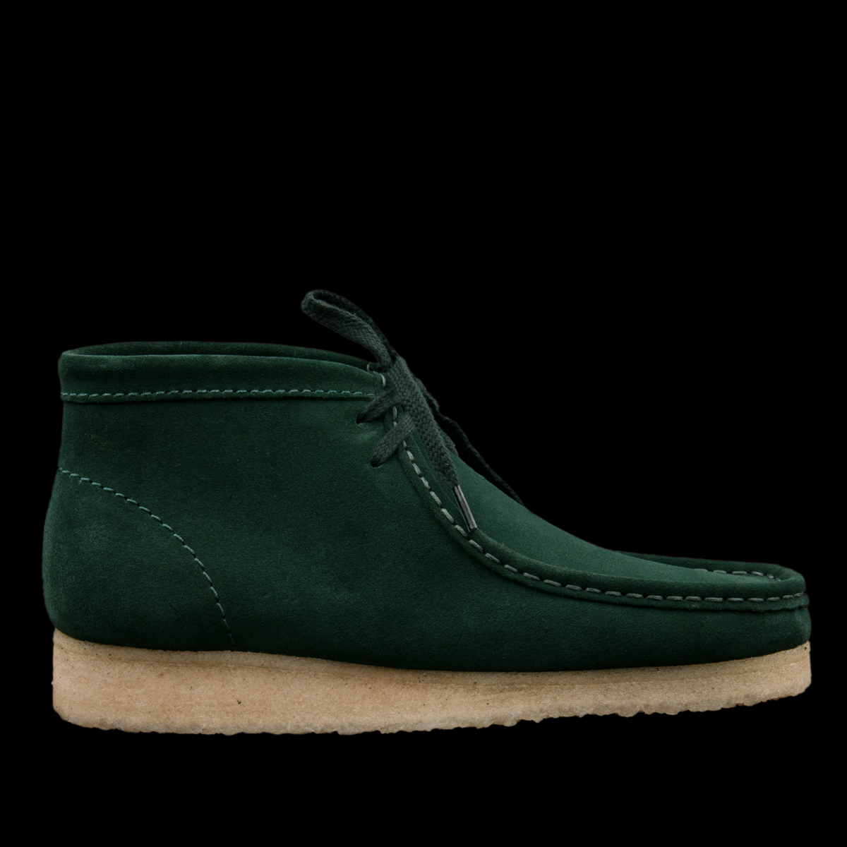 green wallabees clarks