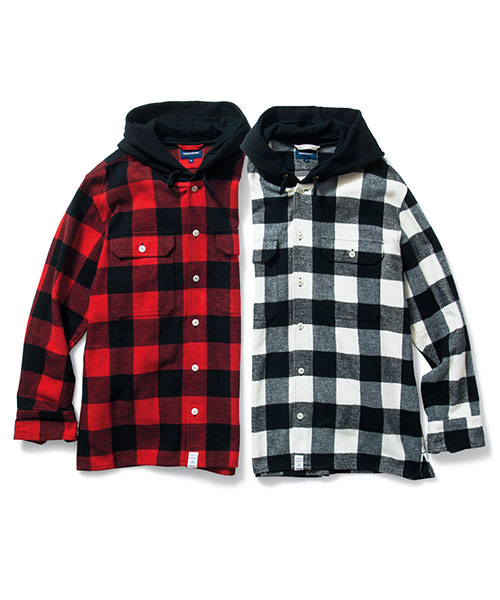 Very Goods | ＜DESCENDANT＞SPICOLI / HOODED SHIRT | メイクス/MAKES