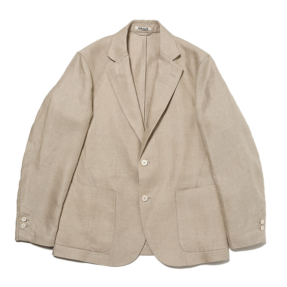 AURALEE LINEN GABARDINE JACKET | ethicsinsports.ch