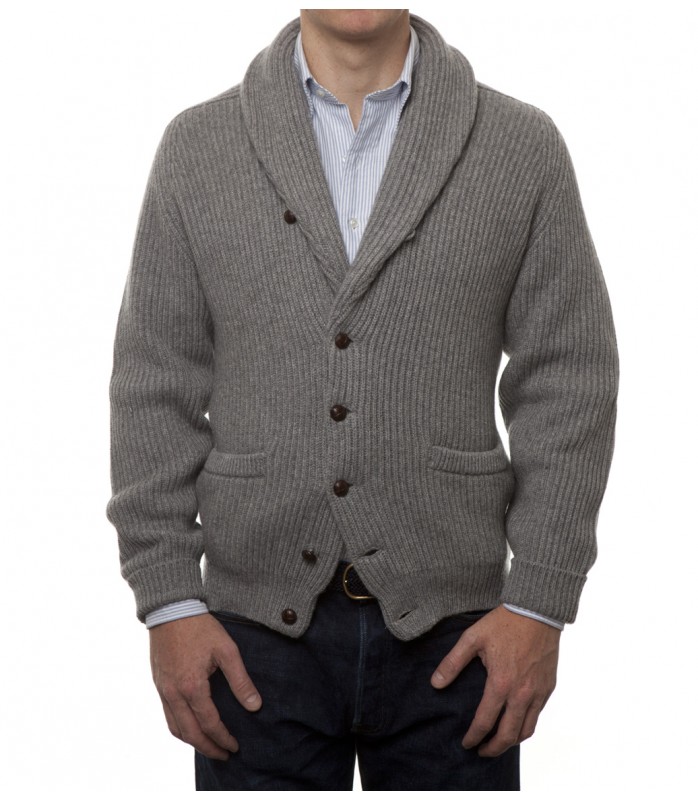 cashmere shawl cardigan