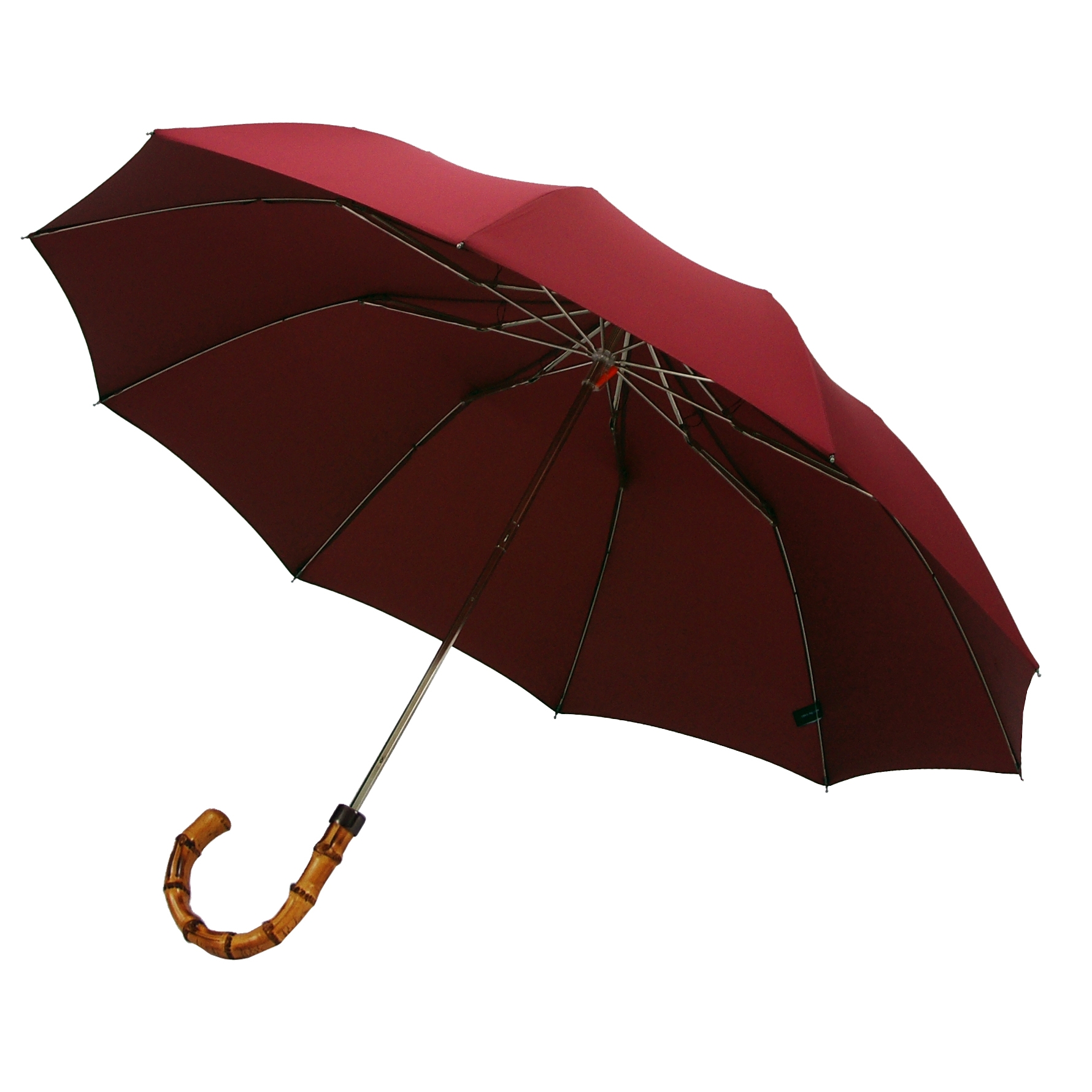 Very Goods Handmade Folded Whangee [Bamboo] crook cane handle