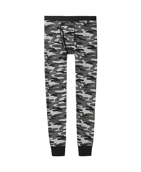 Very Goods  MEN HEATTECH WAFFLE PRINTED LONG JOHNS - UNIQLO