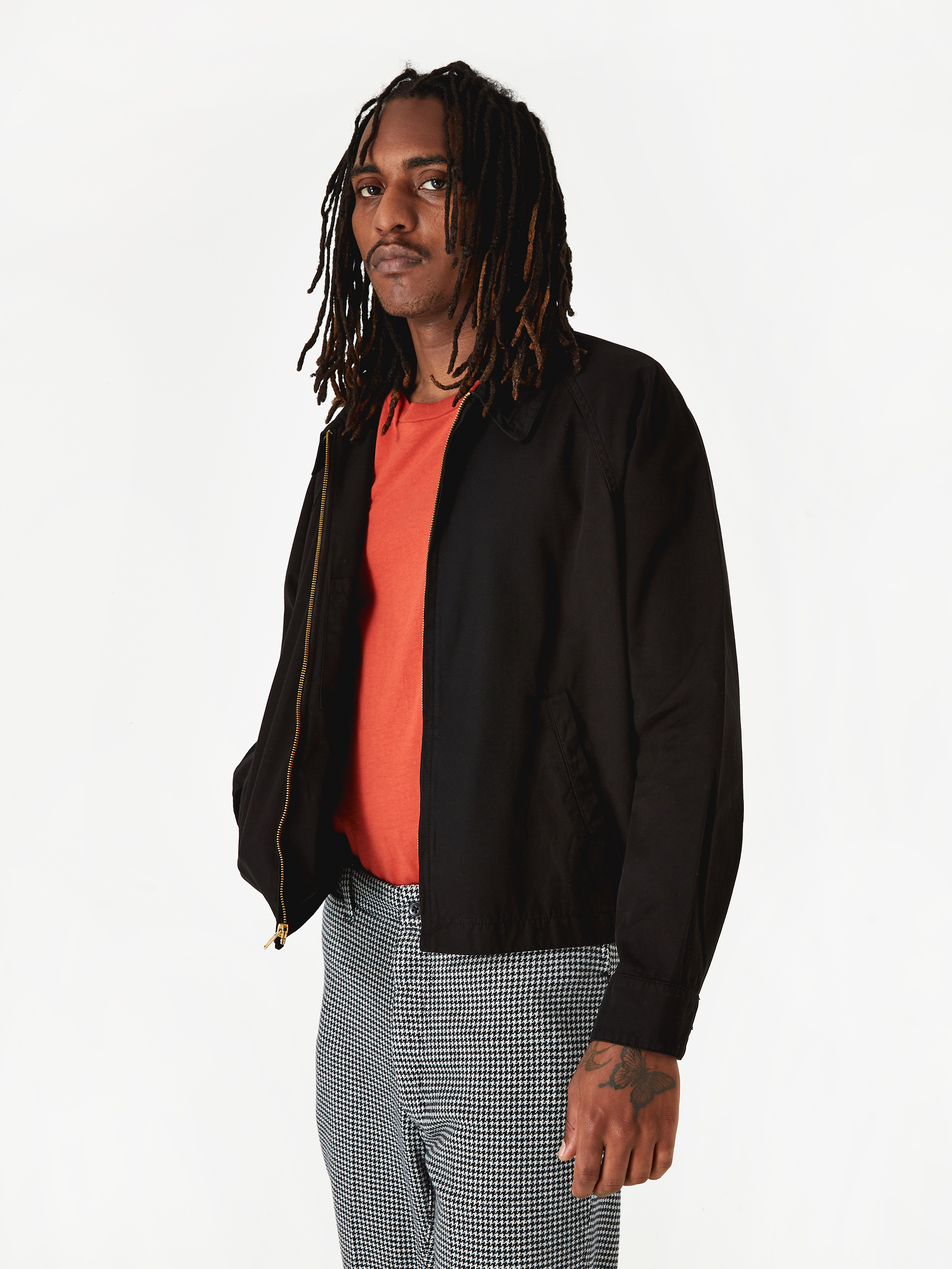 Very Goods | Levis Vintage Clothing Casual Harrington Jacket - Dark Phantom