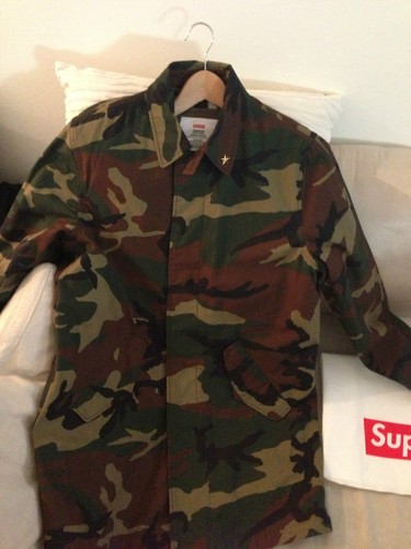 supreme army jacket