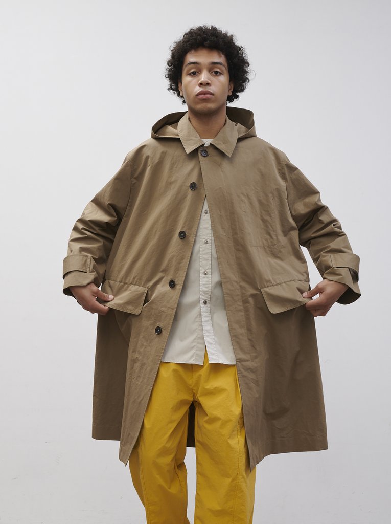 Very Goods | SNJP MEGURO Car Coat In Light Brown– Studio Nicholson