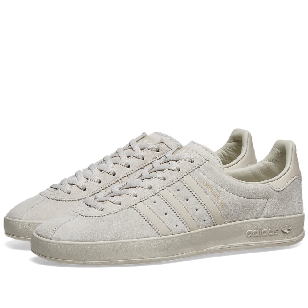 Very Goods | Adidas Broomfield Raw White, Brown & Gold | END.